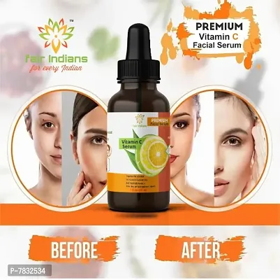 FAIR INDIANS Vitamin C Face Serum for face Whitening , Glowing ,Anti ageing (30ml)