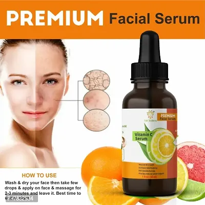 FAIR INDIANS Vitamin C Face Serum for face Whitening , Glowing ,Anti ageing (30ml)-thumb3