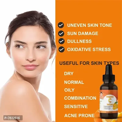 FAIR INDIANS Vitamin C Face Serum for face Whitening , Glowing ,Anti ageing (30ML)-thumb3