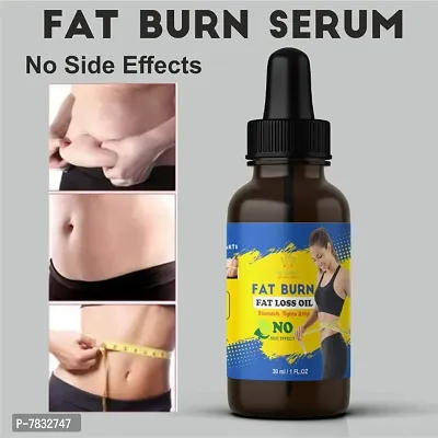FAIR INDIANS A truly powerful Fat Loss Oil Weight Loss Oil Burning Fat Reduce Massage Oil  (30 ml)-thumb0