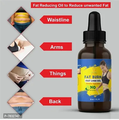 FAIR INDIANS A truly powerful Fat Loss Oil Weight Loss Oil Burning Fat Reduce Massage Oil  (30 ml)-thumb4