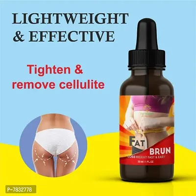 FAIR INDIANS A truly powerful Fat Loss Oil Weight Loss Oil Burning Fat Reduce Massage Oil  (30 ml)-thumb4