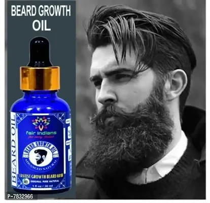 FAIR INDIANS BEARD GROWTH OIL Advanced natural Beard GROWHT Booster oil 30 mil Hair Oil  (30 ml)-thumb4