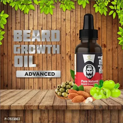 FAIR INDIANS BEARD GROWTH OIL Advanced natural Beard GROWHT Booster oil 30 mil Hair Oil  (30 ml)-thumb2