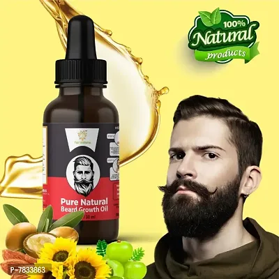 FAIR INDIANS BEARD GROWTH OIL Advanced natural Beard GROWHT Booster oil 30 mil Hair Oil  (30 ml)-thumb4