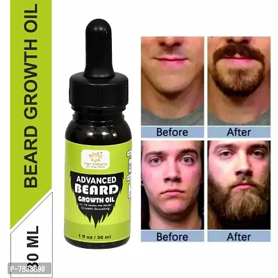 FAIR INDIANS BEARD GROWTH OIL Advanced natural Beard GROWHT Booster oil 30 mil Hair Oil  (30 ml)-thumb3