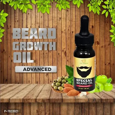 FAIR INDIANS BEARD GROWTH OIL Advanced natural Beard GROWHT Booster oil 30 mil Hair Oil  (30 ml)-thumb2