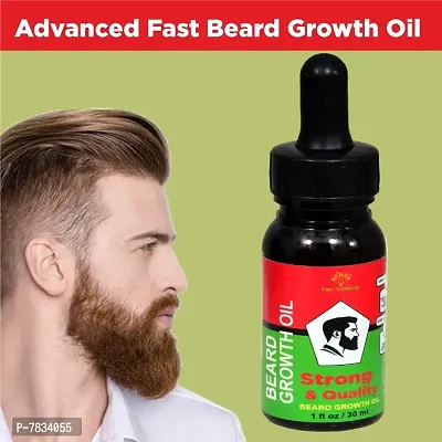 FAIR INDIANS BEARD GROWTH OIL Advanced natural Beard GROWHT Booster oil 30 mil Hair Oil  (30 ml)-thumb3