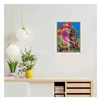 Religious Wall Sticker Poster|Chatra pati Shivaji Maharaj Poster for Worship/Mandir/Office|Poster for Home Decoration|Bhagwan Poster for Pooja-thumb2