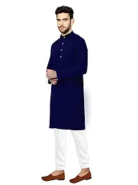 Stylish Men Kurtas , Fashi MenS Cotton Kurta Only-thumb1