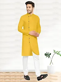 Stylish Men Kurtas , Fashi MenS Cotton Kurta Only-thumb1