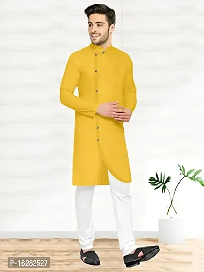 Stylish Men Kurtas , Fashi MenS Cotton Kurta Only-thumb2