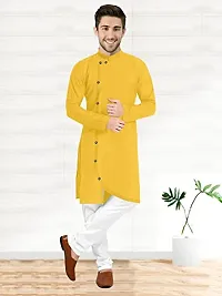 Stylish Men Kurtas , Fashi MenS Cotton Kurta Only-thumb3