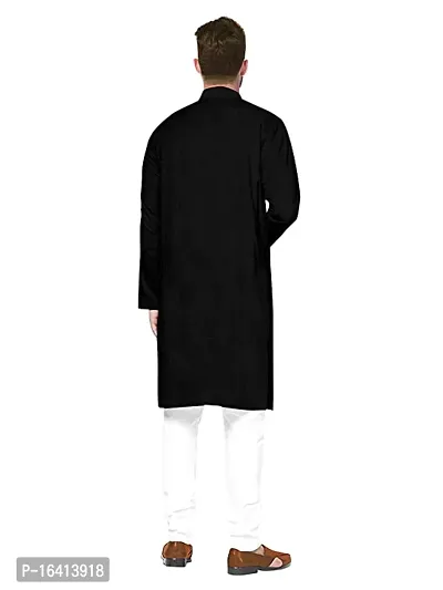 Stylish Men Kurtas , Fashionable Men Kurtas , Essential Men Kurtas || Men's Simple Kurta , (Festival,Birthday,Wedding, Ceremony, Casual, Engagement,Party And dandiya nights) MenS Cotton Straight Kurt-thumb3