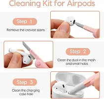 RADHE CREATION 7 in 1 Electronic Cleaner kit, Cleaning Kit for Monitor Keyboard Airpods MacBook iPad iPhone iPod, Screen Dust Brush Including Soft Sweep, Swipe, Airpod Cleaner Pen, Key Puller and Spra-thumb2