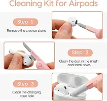 7 in 1 Electronic Cleaner kit, Cleaning Kit for Monitor Keyboard Airpods MacBook iPad iPhone iPod, Screen Dust Brush Including Soft Sweep, Swipe, Airpod Cleaner Pen, Key Puller and Spray Bottle-thumb2