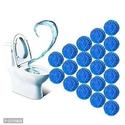 Toilet Bowl Deodorizer Cleaner Powerful Automatic Flush For Bathroom Cleaning Ball Tablets For Bathroom [Pack of 10]