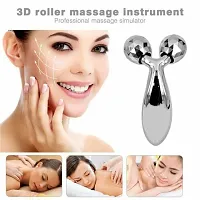 RADHE CREATION 3D Massager Roller 360 Rotate Silver Thin Face Full Body Shape | Lifting Wrinkle Remover for Facial Massage Relaxation Tool, Body Shape Lifting Massager, Neck Full Body Shape for Skin-thumb3