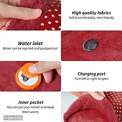 heating bag, hot water bags for pain relief, heating bag electric, Heating Pad-Heat Pouch Hot Water Bottle Bag, Electric Hot Water Bag For Pain Relief Therapy (Multicolor) Pack of 1-thumb3