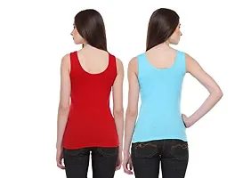 Wako U Back Tank TOP Multicolour-thumb1