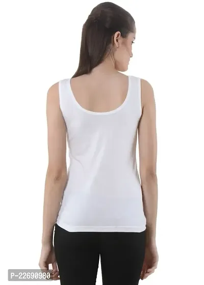 Wako Women's Tank Top (WUTT_White_Free Size)-thumb3