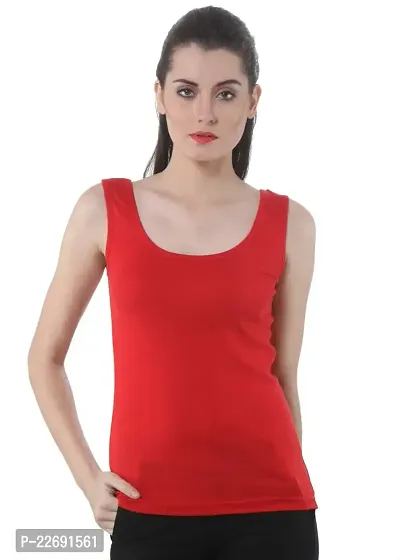 Wako Women's Tank Top (WUTT_Red_Free Size)