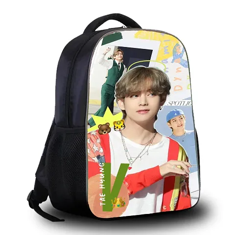 BTS Printed Backpack for College girls, women Office bagpack, BTS School Backpack, BTS Bangtan Girls Casual Backpack