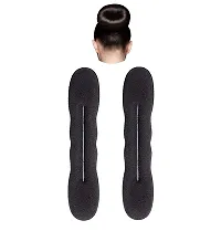 Premium Juda Maker Magic Beauty Hairstyle Foam Sponge Donuts Set Of 2-thumb2