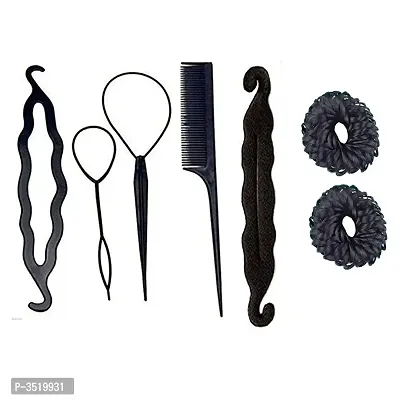 Premium Hair Tool Kit (Set of 7) for Women/ Girls