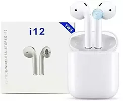 Terrific In-ear White Bluetooth Wireless Headphones-thumb1