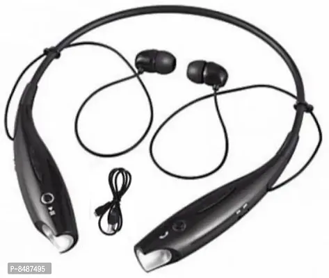 Terrific In-ear Black Bluetooth Wireless Headphones-thumb0