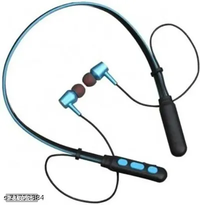 Terrific In-ear Blue Bluetooth Wireless Headphones-thumb0