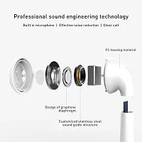 Terrific In-ear White Bluetooth Wireless Headphones-thumb2