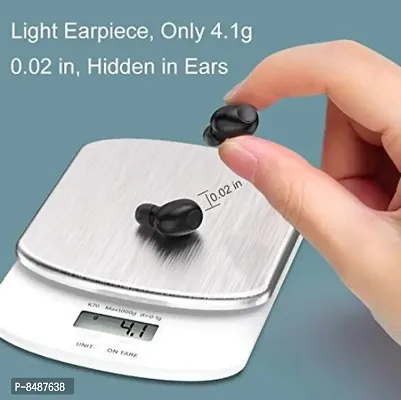 Terrific In Ear Black Bluetooth Wireless Headphones-thumb2