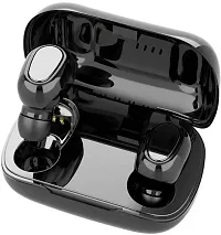 Terrific In-ear Black Bluetooth Wireless Headphones-thumb1