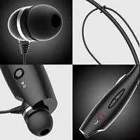 Terrific In-ear Black Bluetooth Wireless Headphones-thumb2