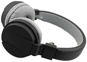 Terrific On-ear amp; Over-ear Black Wired - 3.5 MM Single Pin Headsets-thumb1