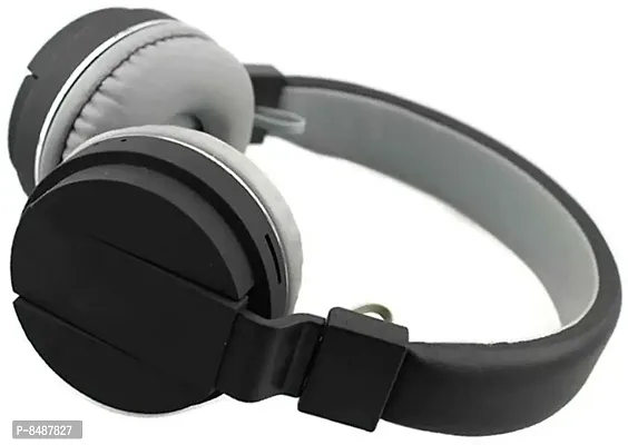 Terrific On-ear amp; Over-ear Black Wired - 3.5 MM Single Pin Headsets-thumb2