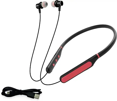 Terrific In Ear Red Bluetooth Wireless Headphones-thumb0