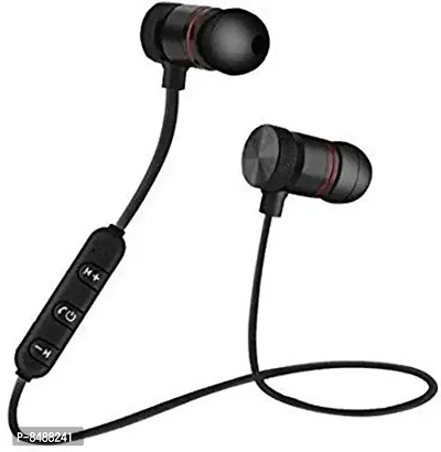 Terrific In-ear Black Bluetooth Wireless Headphones-thumb4