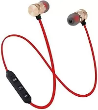 Terrific In-ear Red Bluetooth Wireless Headphones-thumb1
