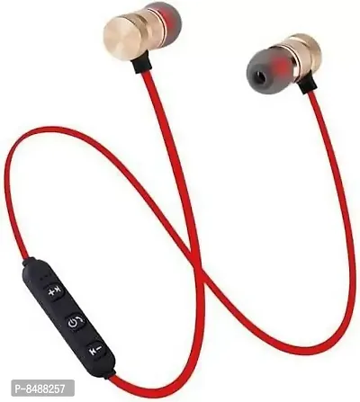 Terrific In-ear Red Bluetooth Wireless Headphones-thumb4