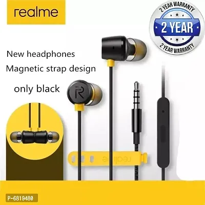 MI Earphone for Lyf Flame 1 - Handsfree, In-Ear Headphone, White-thumb0