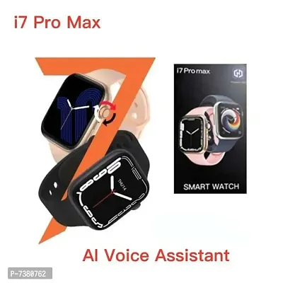 i7 Pro-Max Smart Watch Series 7 For Men amp; Women (BLACK, Free Size)-thumb4