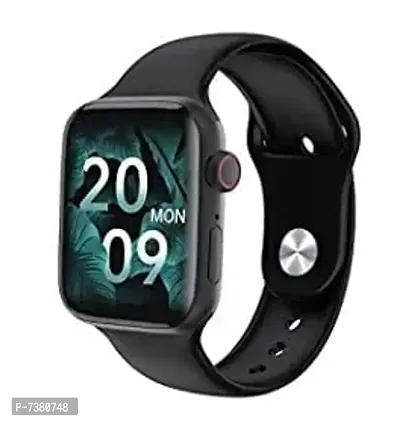 i7 Pro-Max Smart Watch Series 7 For Men amp;amp; Women (BLACK, Free Size) Smartwatch (Black Strap, Free Size)-thumb4