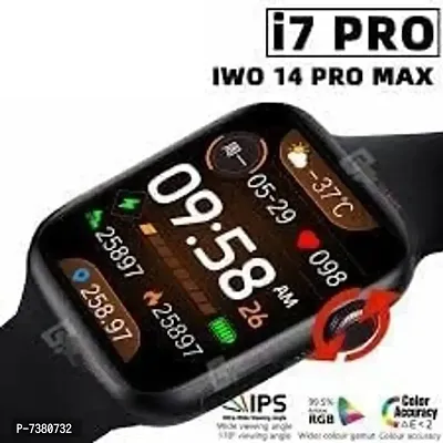 i7 Pro max Series 7 Touch Screen Fitness Watch Heart Rate, Blood Pressure, Oxygen Sport, Sleep M-thumb3