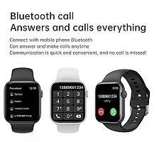 I 7 Pro Max Smart Watch 3 Style of Menu, Bluetooth Call, Heart Rate, Step Counting, Music, Blood Pressure, Jumping Stopwatch,Sleep Mode,Other Sports Modes ,Facebook,Twitter for Unisex-thumb3