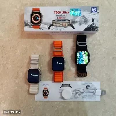 Smart Watch T800 Ultra Men Two Watch NFC Door Unlock Smart Watch Bluetooth Call Wireless Charge Fitness Watch-thumb4