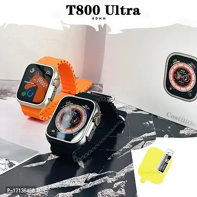 New T800 Ultra Smart Watch with Advanced Bluetooth Calling, Heart Rate Tracking Smartwatch-thumb0