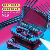 M19 Tws Wireless Headset Earphones Bluetooth 5 1 Headphones Bass-thumb1